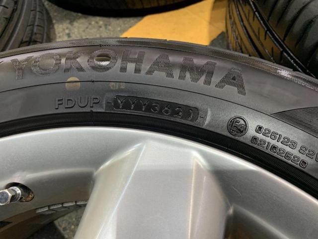 【トヨタ純正】 セルシオ純正ホイール+【YOKOHAMA】ADVAN dB V552