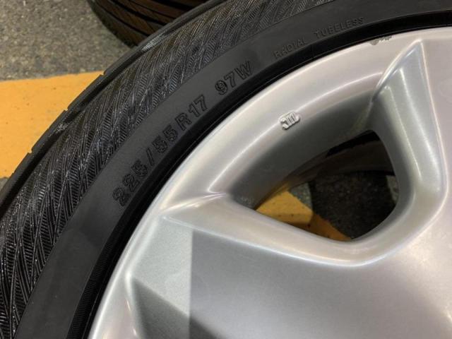 【トヨタ純正】 セルシオ純正ホイール+【YOKOHAMA】ADVAN dB V552