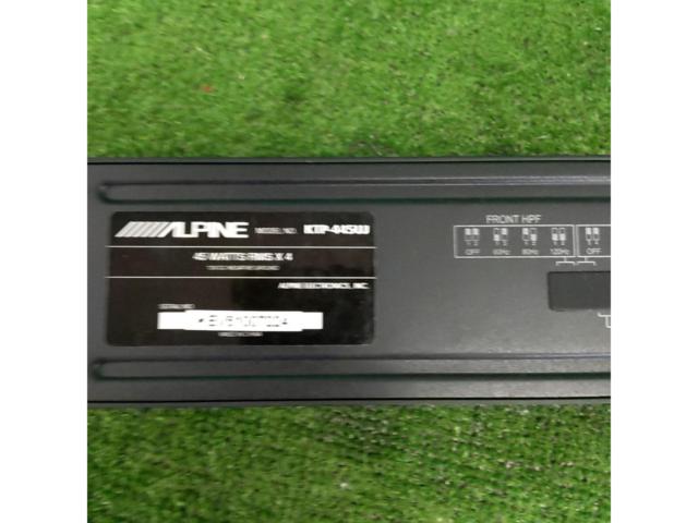 ALPINE
[KTP-445UJ]
Digital power amplifier