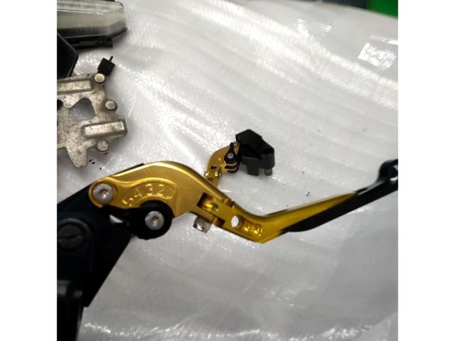 【KAWASAKI】ZRX400用マスターシリンダーとクラッチレバー