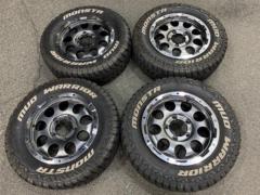 【Lehrmeister】 LMG + 【MONSTA】 MUD WARRIOR 215/70R16 LT 4本セット