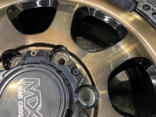 【HOT STUFF】 MAD CROSS GRACE + 【YOKOHAMA】 PARADA PA03 215/65R16C 109/107S 4本セット