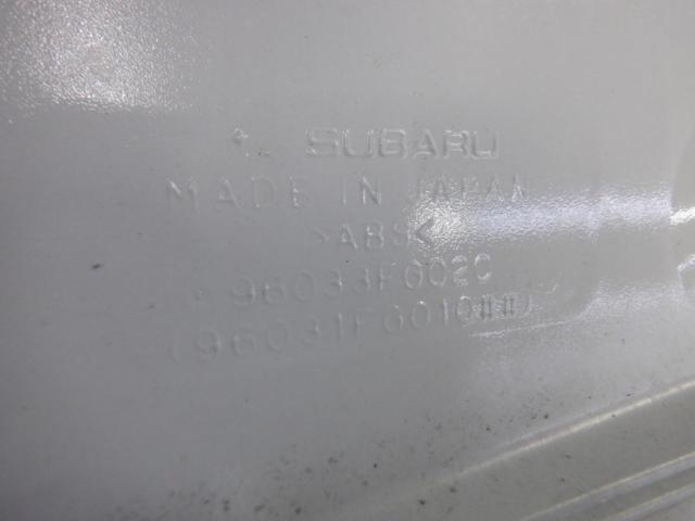 Subaru genuine
Rear wing