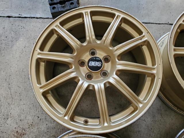 【スバル純正】 BBS RV723 インプレッサ WRX STI GDB 純正オプションホイール