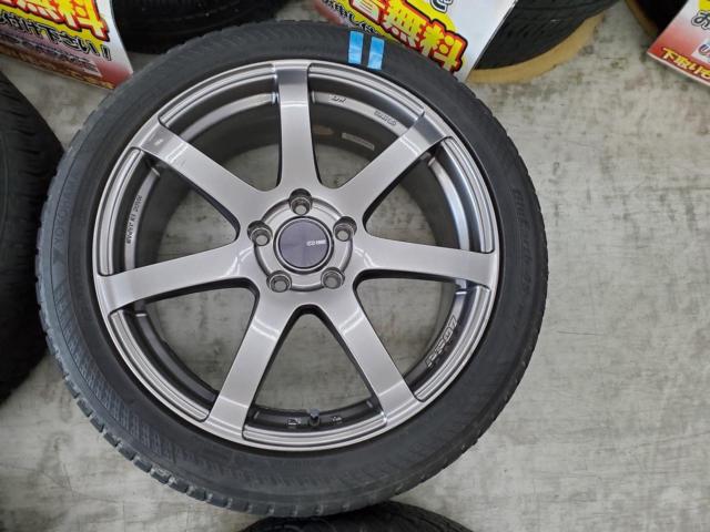 5ENKEI(エンケイ) PerformanceLine(パフォーマンスライン) PF07  + YOKOHAMA(ヨコハマ) BluEarth-4S AW21