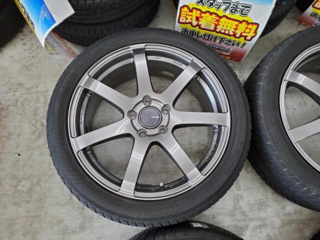 5ENKEI(エンケイ) PerformanceLine(パフォーマンスライン) PF07  + YOKOHAMA(ヨコハマ) BluEarth-4S AW21