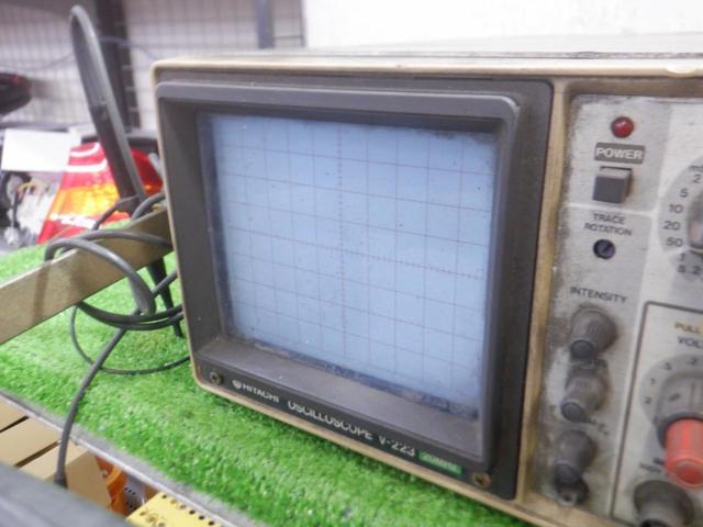 【WG】HITACHI オシロスコープ V-223