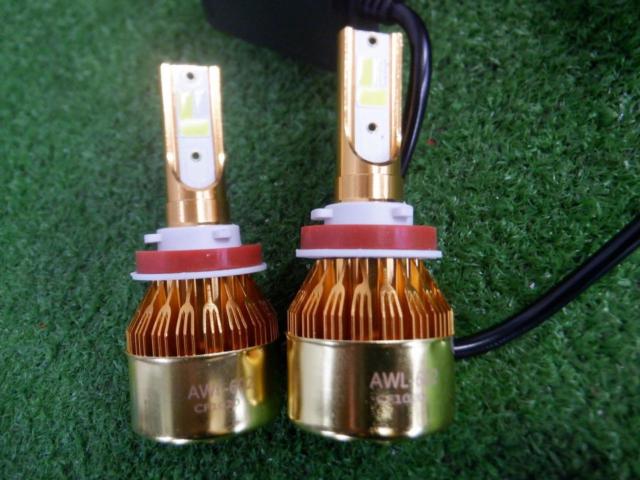 アセントワールド AWL-602 3色LEDフォグバルブ H8/H11/H16