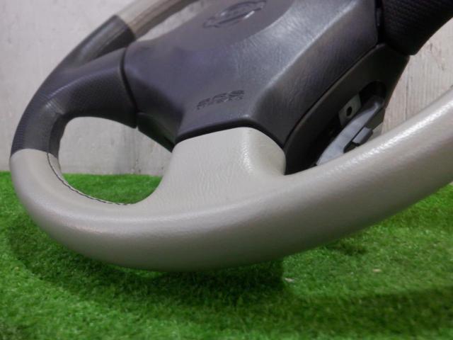 日産純正 レザーステアリング
