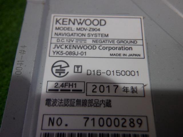 KENWOOD MDV-Z904【2017年モデル】