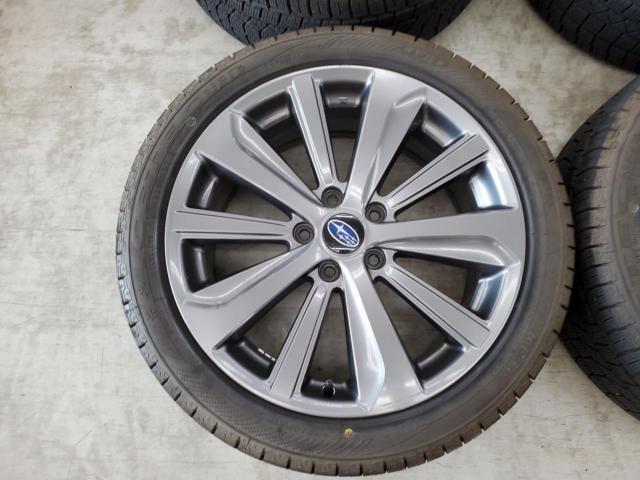 5スバル純正(SUBARU)  WRX S4 後期GTグレード純正ホイール  + KENDA(ケンダ) ICETEC NEO KR36