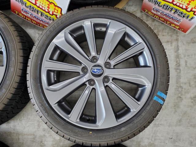 5スバル純正(SUBARU)  WRX S4 後期GTグレード純正ホイール  + KENDA(ケンダ) ICETEC NEO KR36