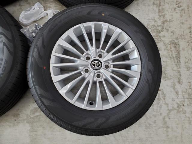 9トヨタ純正(TOYOTA)  40系アルファード純正ホイール  + YOKOHAMA(ヨコハマ) ADVAN V03
