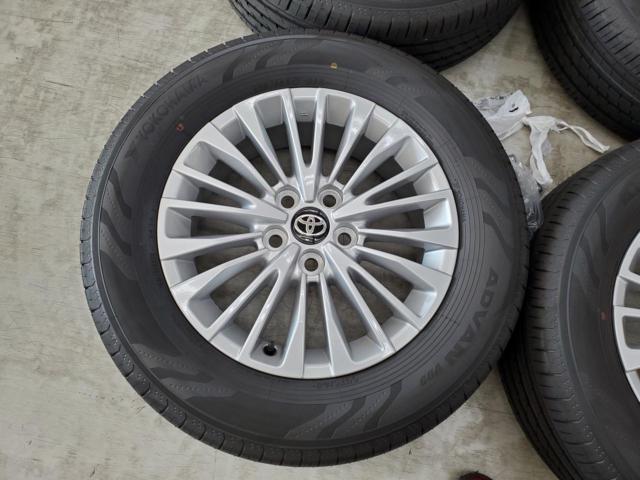 9トヨタ純正(TOYOTA)  40系アルファード純正ホイール  + YOKOHAMA(ヨコハマ) ADVAN V03