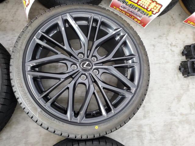 5LEXUS純正(レクサス)LEXUS(レクサス) IS500 F SPORT Performance ENKEI製 純正ホイール + BRIDGESTONE BRIZZAK VRX3