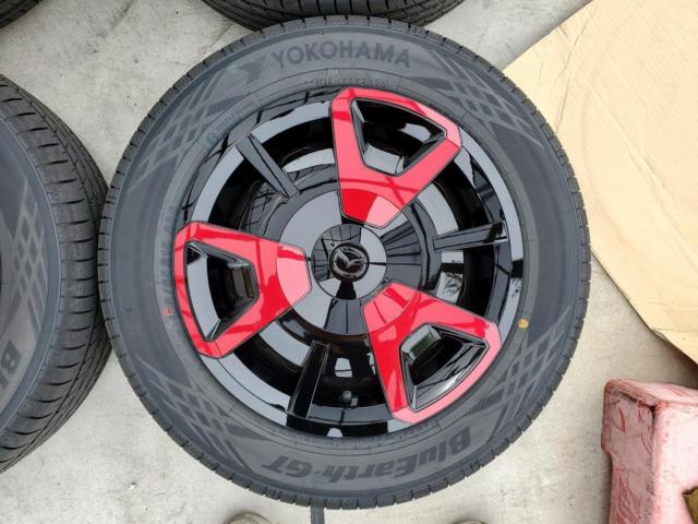 2MAZDA純正 MAZDA2純正スチールホイール+YOKOHAMA BluEarth GT