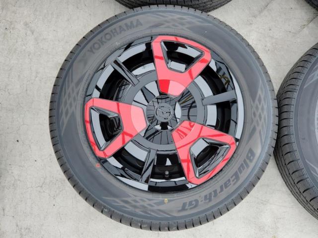 2MAZDA純正 MAZDA2純正スチールホイール+YOKOHAMA BluEarth GT