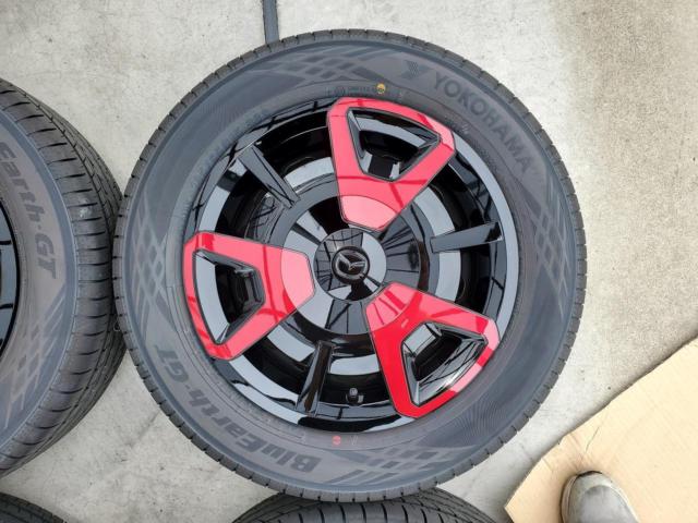2MAZDA純正 MAZDA2純正スチールホイール+YOKOHAMA BluEarth GT