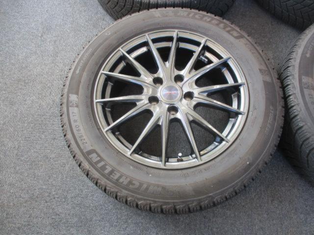 weds VELVA  SPORTⅡ + MICHELIN X-ICE SNOW 225/60R17