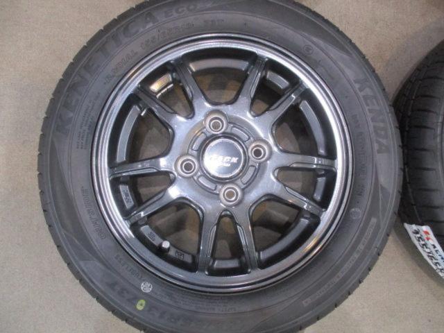 JAPAN SANYO ZACK JP-520  + KENDA KR203 155/65R13 4本セット