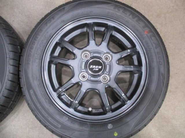 JAPAN SANYO ZACK JP-520  + KENDA KR203 155/65R13 4本セット