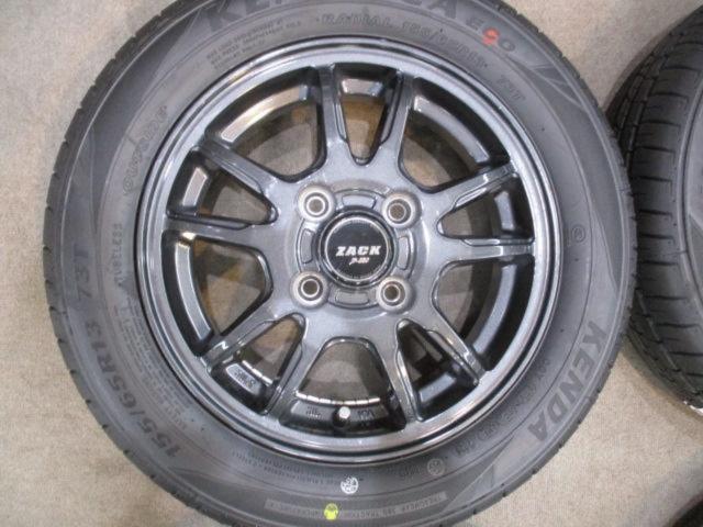 JAPAN SANYO ZACK JP-520  + KENDA KR203 155/65R13 4本セット