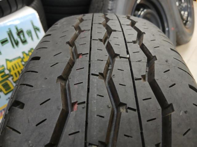 トヨタ純正 200系 ハイエース 純正スチール + BRIDGESTONE ECOPIA RD613