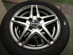 ノーブランド claire ツイン5本スポーク + BRIDGESTONE(ブリヂストン) NEWNO(2本) + NEXTRY(2本)