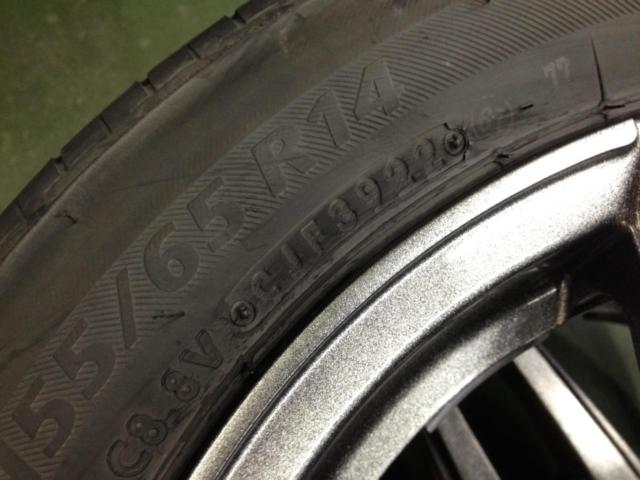 ノーブランド claire ツイン5本スポーク + BRIDGESTONE(ブリヂストン) NEWNO(2本) + NEXTRY(2本)