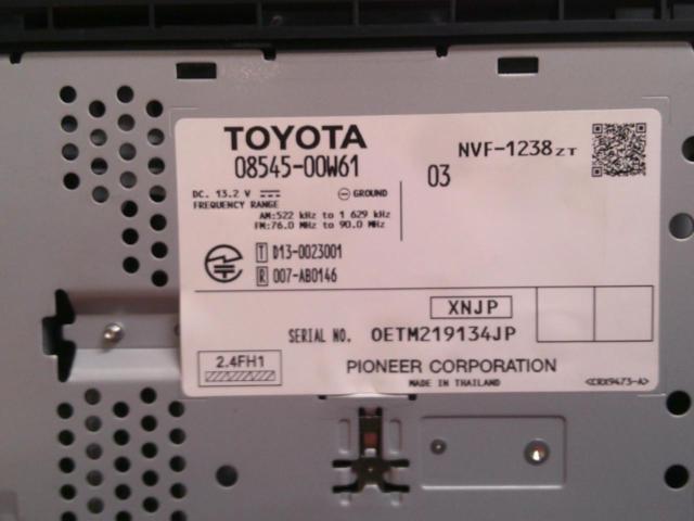 Other NSCP-W64 Toyota genuine navigation system