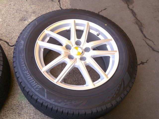 【BRIDGESTONE(ブリヂストン)】ECO FORME(エコフォルム) 2×5スポークホイール+【BRIDGESTONE】BLIZZAK VRX3