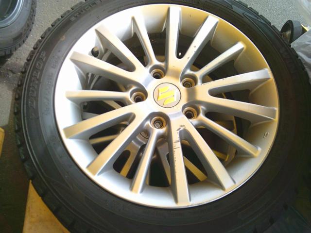 スズキ純正 スイフトスポーツ純正ホイール+DUNLOP WINTERMAXX WM02