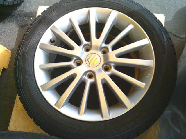スズキ純正 スイフトスポーツ純正ホイール+DUNLOP WINTERMAXX WM02