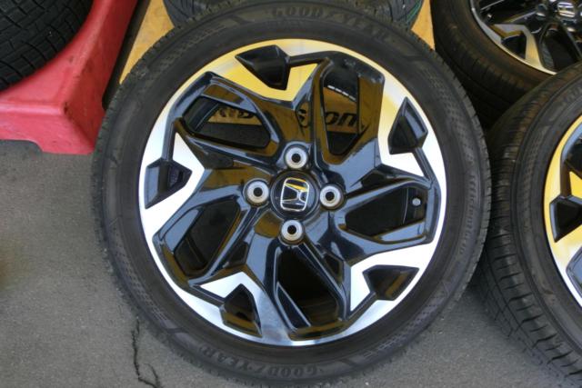 【ホンダ純正】N-BOXカスタム(JF3/JF4)前期純正ホイール +GOODYEAR EfficientGrip EG02