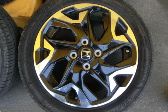 【ホンダ純正】N-BOXカスタム(JF3/JF4)前期純正ホイール +GOODYEAR EfficientGrip EG02