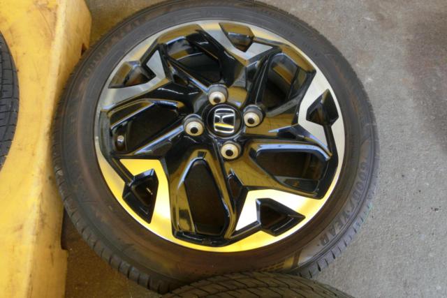 【ホンダ純正】N-BOXカスタム(JF3/JF4)前期純正ホイール +GOODYEAR EfficientGrip EG02