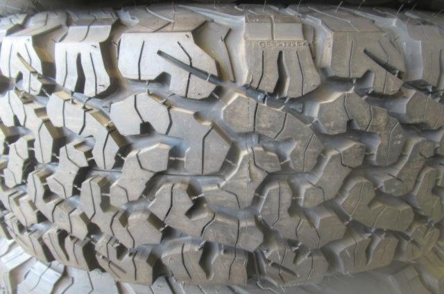 AME(エーエムイー)  PPX MIL:8 セミグロスブラック×イエローライン + BFGoodrich(ビーエフグッドリッチ) All-Terrain T/A KO2