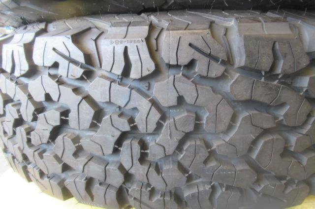 AME(エーエムイー)  PPX MIL:8 セミグロスブラック×イエローライン + BFGoodrich(ビーエフグッドリッチ) All-Terrain T/A KO2