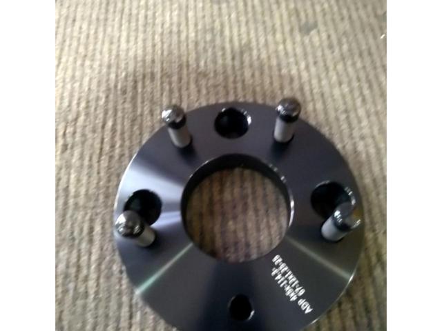 【114.3-4穴→5穴・M12×P1.25・25mm】Z.S.S ワイドトレッドスペーサー