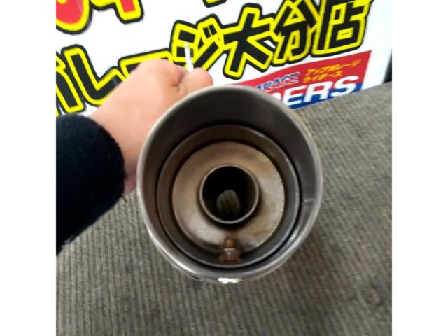 【ZX-6R(2013-2026)】メーカー不明 ショートスリップオンマフラー
