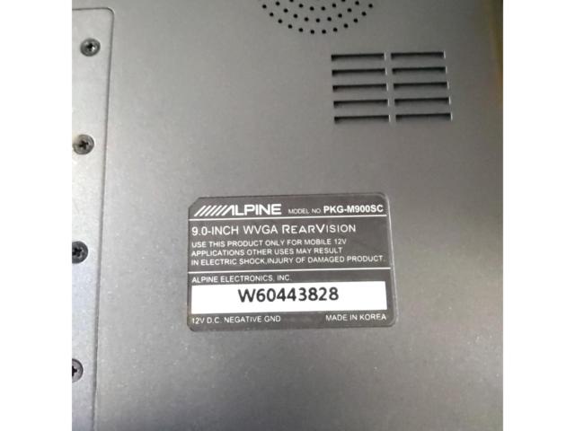 ALPINE PKG-M900SC 9型WVGAリアビジョン