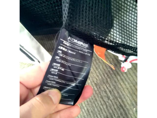 Size WM (Women's M) KOMINE
Protect Half Mesh Parka