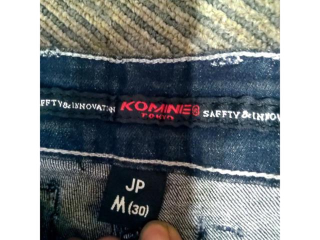Size M (30) KOMINE
Riding denim pants