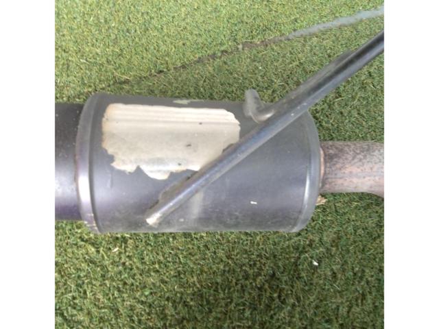 Manufacturer unknown bullet-shaped muffler