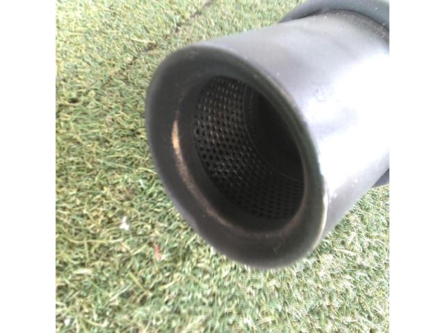 Manufacturer unknown bullet-shaped muffler