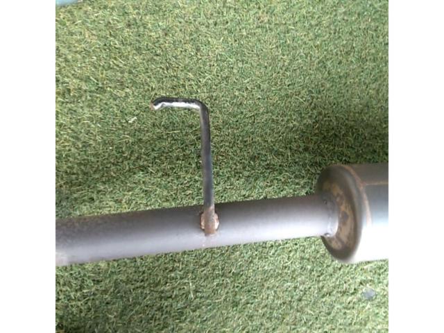 Manufacturer unknown bullet-shaped muffler
