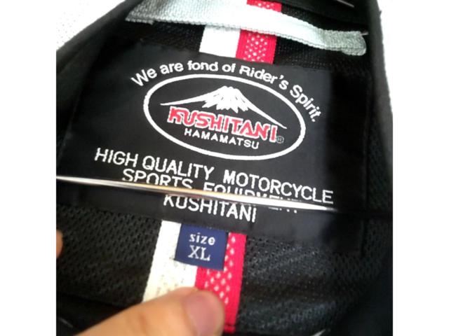 Rider's size: XL KUSHITANI Full Mesh Jacket
With protector