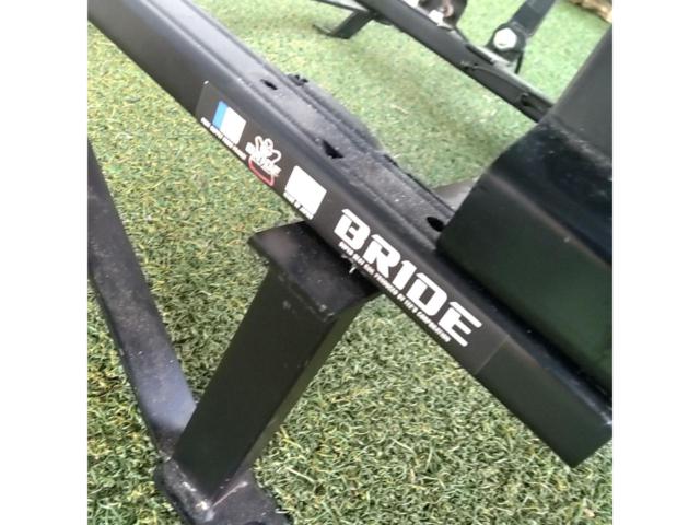 BRIDE seat rails with side support
Driver's seat side