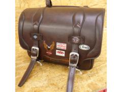 【ライダース】【DEGNER】シンセティックレザーサドルバッグ