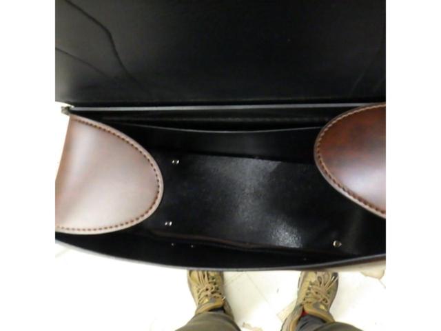 【ライダース】【DEGNER】シンセティックレザーサドルバッグ